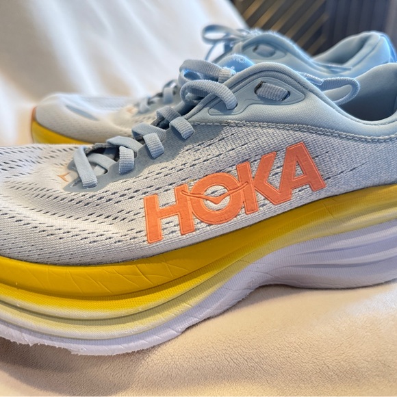 Hoka Bondi 8 summer song blue country air - Picture 3 of 6